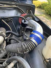 ブローオフとエアクリーナー取り付け ジムニー ja11 エアクリーナー ジムニー