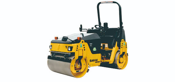 Sakai SW354W Smooth Drum Roller