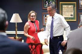 Find the perfect kyrsten sinema stock photos and editorial news pictures from getty images. Kyrsten Sinema Gets Her Make Or Break Moment With Republicans Politico