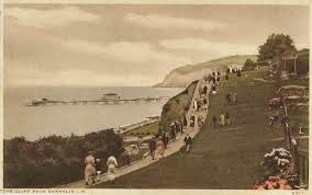 Cliff Path Shanklin Isle Of Wight Old Pictures Isle