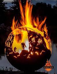 Lest We Forget Remembrance Day Fire Pit Sphere The Fire Pit Gallery Fire Pit Sphere Fire Pit Gallery Diy Fire Pit