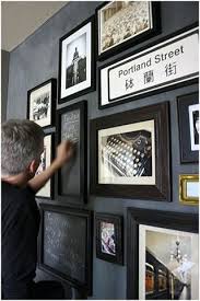 You Know I Had To Do It To Em Empty Street Wall Art What S Your Style Centsational Style Chalkboard Wall Gallery Wall Framed Chalkboard