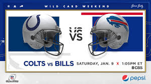 Qb jacoby brissett was largely ineffective for much of the game, passing for just 174 yards and one touchdown. Buffalo Bills To Host The Indianapolis Colts In Afc Wild Card Playoff Matchup