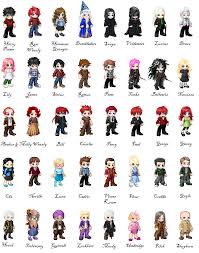 How i wish their ship name was more beautiful. well. Harry Potter Characters By Szrene99 On Deviantart