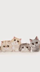 Iphone Wallpaper Cute Cat Wallpaper Iphone Wallpaper Cat Cat Illustration