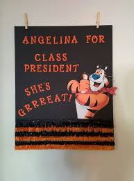 Class President Poster Tiger Theme Student Council Student Council Campaign Posters Student Council Posters Student Council