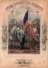 Star Spangled Banner Francis Scott Key Wrote The Poem Defense Of Fort Mchenry In 1814 It Was Later Put Star Spangled Banner Spangled Banner National Anthem