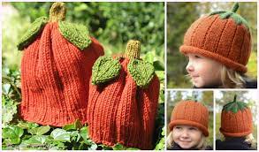 Top your little one with an adorable pumpkin hat! Knit Pumpkin Hat Free Knitting Patterns