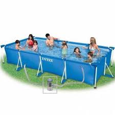 Metal Frame Junior 450x220x84 Intex Piscine Tubulaire Rectangulaire Achat Vente Irrijardin