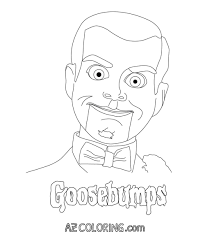 Download Or Print This Amazing Coloring Page Goosebumps Coloring Page Coloring Pages Halloween Coloring Pages Superhero Coloring