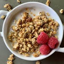 Diabetic kitchen's cinnamon pecan granola cereal is the most popular breakfast cereal sold on amazon. Amazon Com Diabetic Kitchen Almond Butter Granola Cereal Low Carb Snacks Breakfast Food W No Added Sugar Keto Friendly 4 Net Carbs Gluten Free Non Gmo 11 Oz