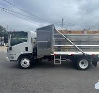 2025 Isuzu NRR 14' Landscape Dump Truck 19,500 GVW, 350HP Gas V8.