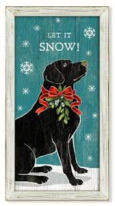 6180 Let It Snow Framed Art Product Detail Labrador Retriever Art Dog Art Dog Paintings