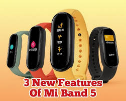 3 New Features That Mi Band 5 Will Have In 2020 Xiaomi Smart Band Band Workout