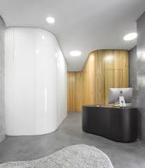 Dental Clinic Interiors View Full Picture Gallery Of Dr Derm Dermatology Clinic Don T Miss The Paneling Looking Like Teeth N Gum D Vi Clinic Design Interior Design