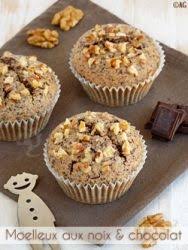 Recette Moelleux Aux Noix Et Chocolat Cahier De Cuisine Recette Gateau Chocolat Noix Recette Moelleux Recette