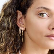 Fine Chain Earrings