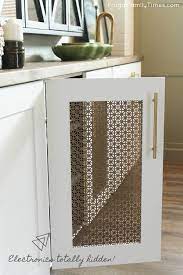 Ssline 32 inch farmhouse accent storage cabinet,wood sliding mesh barn door cabinet entryway table console cabinet with storage,modern buffet entryway bar cabinet tv stand country vintage furniture. Diy Media Cabinet Built In That Looks Great And Hides Everything Frugal Family Times