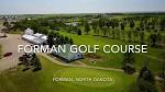 Forman Golf Course, Forman, ND-flyovers - YouTube
