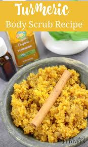 Mix until combined, store in your mason jar. Turmeric Body Scrub Recipe