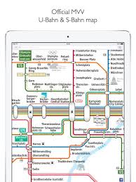 Munich Metro Mvg Map And Route Planner By Mapway Limited Route Planner Metro Map Map