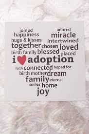 I Love Adoption Art Print Adoption Sayings Adoption Gifts Etsy Adoption Quotes Adoption Gifts Adoption
