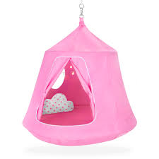 Kids sensory swings autism adhd aspergers hanging cuddle children hammock 80kg. Best Choice Products Kids Indoor Outdoor Hanging Hammock Swing Tent Set W Inflatable Base Ropes And Multicolor Led String Lights Pink Walmart Com Walmart Com