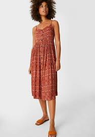 Pinke kleider erobern die laufstege der welt. C A Freizeitkleid Dark Red Dunkelrot Zalando De