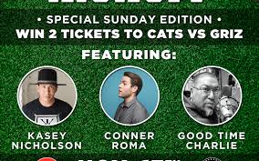 To check the result candidates have to use their. Cats Vs Griz Comedy Kickoff Featuring Kasey Nicholson Conner Roma And Good Time Charlie