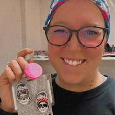 X-ray Markers:skull Ladies (3 Initials) With Optional Add-on Items.marker  Pad/radpad/marker Parker With Coordinating Badge Reel Set Adhesive