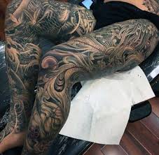 Black And Grey Leg Tattoos For Men Top 47 Japanese Tattoo Ideas 2020 Inspiration Guide Leg Tattoo Men Japanese Tattoos For Men Leg Tattoos