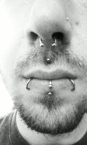 A Variety Of Piercings In The Anime Emo Punk Tech Movement Of 2054 In Book Series The Biodome Chronicles By Jesika Piercings Men S Piercings Face Piercings
