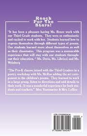 Reach For The Stars Poetry Anthology Of 3rd Grade Students At Ps 254 Rosa Parks Elementary Mcrae Renee 9780989064040 Amazon Com Books