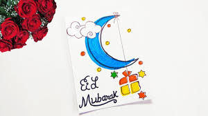 Securing the top is one way to lessen the chance of this. Eid Cards Making Ideas Greeting Card For Eid Mubarak Diy Eid Cards Happy Eid Mubarak Card
