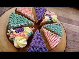 Buttercream Decorated Individual Cake Slice Cake Trend 2020 How To Youtube Buttercream Decorating Cake Decorating Designs Pizza Cake