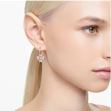 Pearl Earring Jackets Latisha Pierced Earrings Rhodium Plated Latisha  Pierced Earrings Swarovski Latisha Pierced Earrings 2025