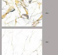 Exclusive Design Polished White with Golden Vein Porcelain ...