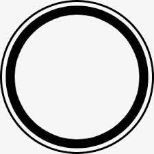 Circulo Preto Overlays Transparent Overlays Picsart Frame Logo