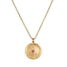14k gold diamond glass gold plated pearl sterling silver. Cancer Zodiac Necklace Gold Satya Online