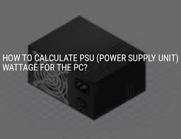 Check how many watts your computer is using when idle or in full load. Instructions How To Calculate The Power Supply Unit Psu Wattage How Much Does The Graphics Card Processor And Other Computer Components Consume
