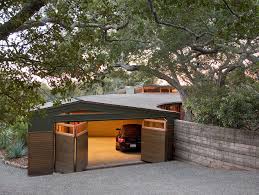 Quickly hire a great carport install service today. Custom Garage Half Open Modern Garage Santa Barbara By Projects General Construction Inc Houzz