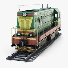 Chme2 Diesel Locomotive 3d Model 3d Model Manevrovogo Lokomotiva Chme2 Diesel Locomotive Locomotive Diesel