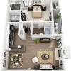 3 zimmer, wohnfläche 82 qm, provisionsfrei. 1