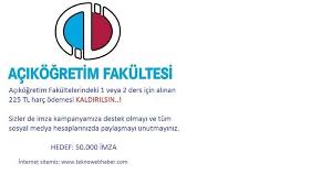 Devam etmek istediğiniz otomasyonu seçiniz. Kampanya Anadolu Universitesi Acikogretim Fakultesi Tek Ders Harc Ucreti Kaldirilsin Change Org