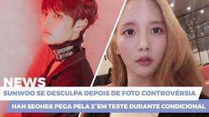 The boyz has only just made their comeback on 21 september with a brand new song, but it looks like a wrench has been thrown in their plans. K O News Sunwoo The Boyz Pede Desculpas Por Foto Controversa Han Seohee Finalmente Presa Youtube