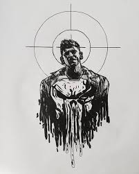 The Curly Stag Curlystagart Fotografii Si Clipuri Video Instagram The Punisher Done With Copic Multiliners Thepu Marvel Comics Art Punisher Comic Art