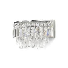 Choose from opulent crystal chandeliers or make a statement with modern chandelier designs. Chrome And Crystal Led Bathroom Wall Light Lighting Company
