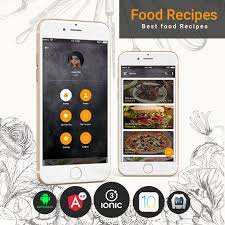 Ionic Theme For Food Recipes App Template Based On Ionic 3 Angular 4 Sass Food App Recipe Template Recipe For 4