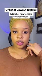 Low Cut Hair Crochet Wig