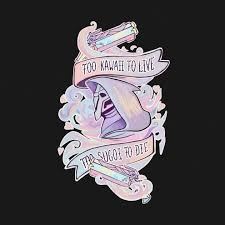 Check Out This Awesome Pastel Reaper Too Kawaii To Live 2c Too Sugoi To Die Design On Teepublic Kawaiifu Goth Wallpaper Pastel Goth Art Overwatch Tattoo